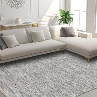 Addison Villager Active Solid Blue 5 x 76 Area Rug