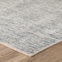 Addison Villager Active Solid Blue 5 x 76 Area Rug