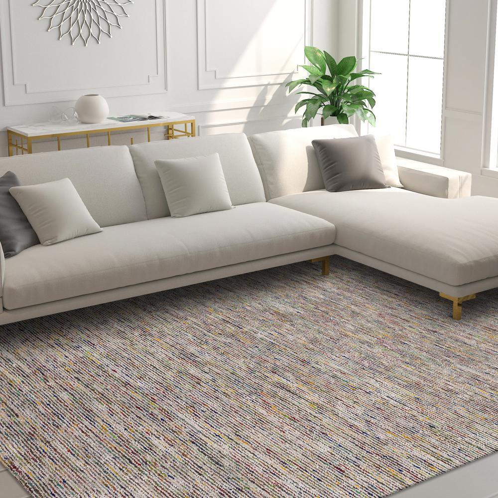 Addison Villager Active Solid Multi 36 x 56 Area Rug