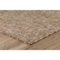 Addison Winslow Active Solid Brown 8 x 10 Area Rug