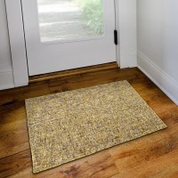 Addison Winslow Active Solid Gold 2 x 3 Accent Rug