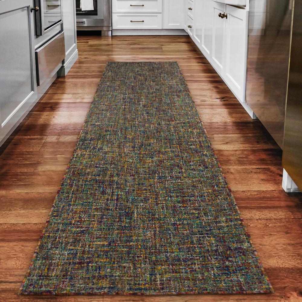 Addison Winslow Active Solid Multi 23 x 76 Runner Rug