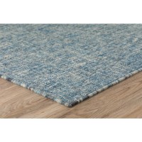 Addison Winslow Active Solid Blue 23 x 76 Runner Rug