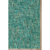 Addison Winslow Active Solid Peacock 23 x 76 Runner Rug