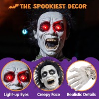 Joyin Halloween Outdoor Decoration Zombie Groundbreaker Animatronics Zombie Props Halloween Outside Decor Animated Groundbreak