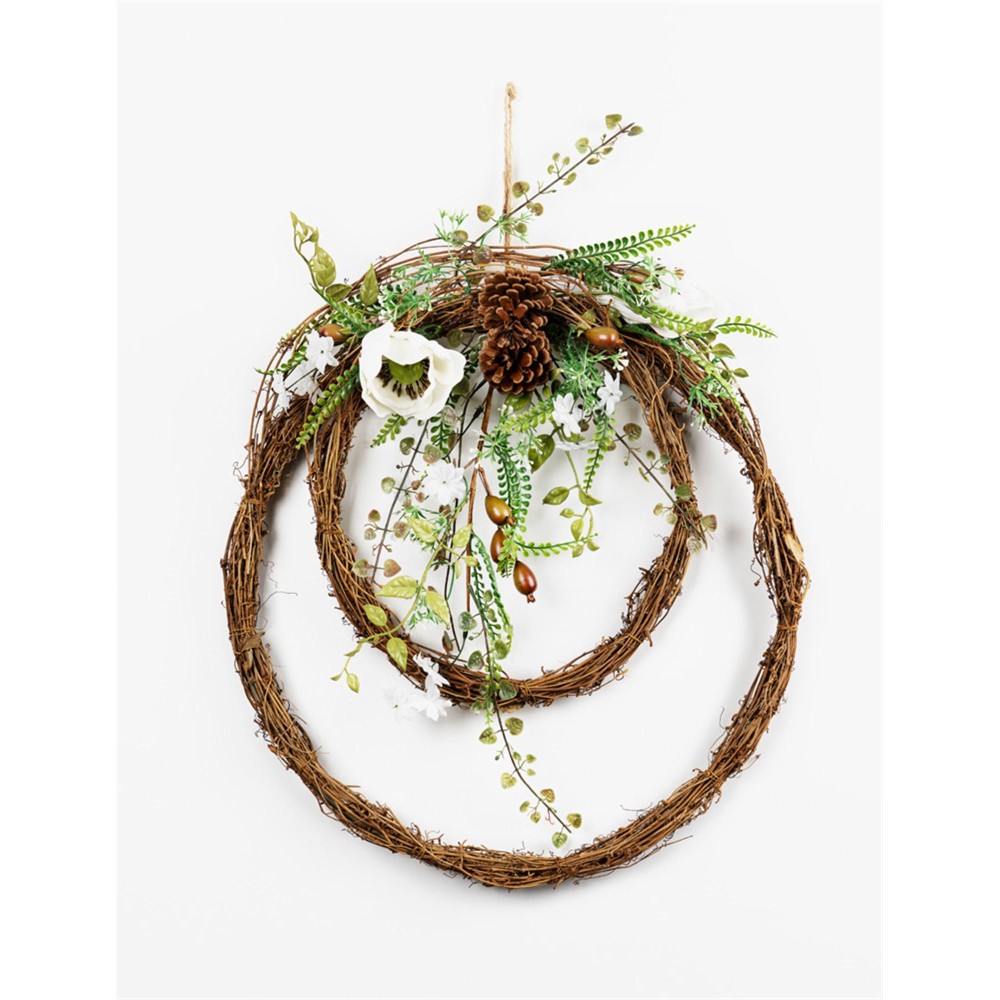 Magnolia Double Wreath Set Of 2