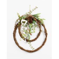 Magnolia Double Wreath Set Of 2