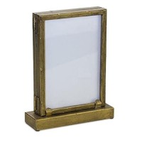 Melrose International Photo Frame 65 L x 8 H IronGlass 5 x 7 Photo