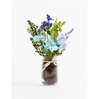 Mixed Floral Jar Vase Set of 6