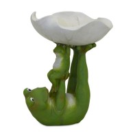 Frogs wLeaf Bowl