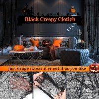 Halloween Creepy Cloth Black 80