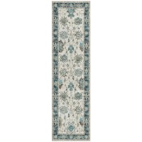 IndoorOutdoor Marbella MB6 Flax Washable 23 x 76 Runner Rug