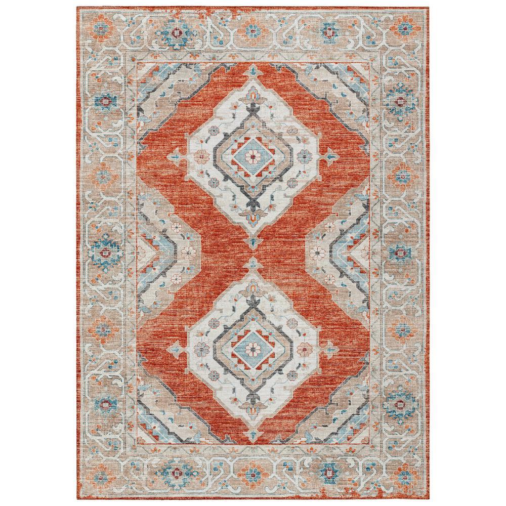 IndoorOutdoor Marbella MB1 Spice Washable 5 x 76 Rug