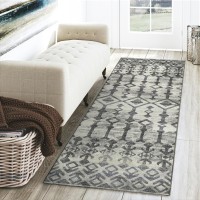 Brisbane BR8 Silver 23 x 76 Runner Rug