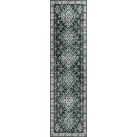 Brisbane BR2 Midnight 23 x 76 Runner Rug