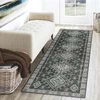 Brisbane BR2 Midnight 23 x 76 Runner Rug