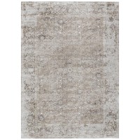 IndoorOutdoor Marbella MB2 Taupe Washable 8 x 10 Rug