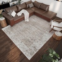 IndoorOutdoor Marbella MB2 Taupe Washable 8 x 10 Rug