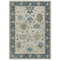 IndoorOutdoor Marbella MB6 Flax Washable 5 x 76 Rug