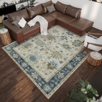 IndoorOutdoor Marbella MB6 Flax Washable 5 x 76 Rug