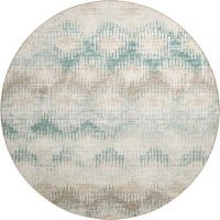 Brisbane BR9 Seascape 8 x 8 Round Rug