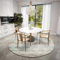 Brisbane BR9 Seascape 8 x 8 Round Rug