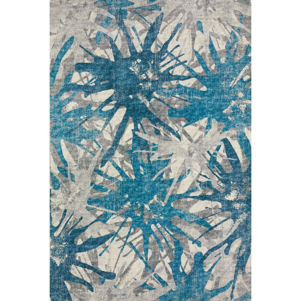 Brisbane BR6 Cobalt 3 x 5 Rug