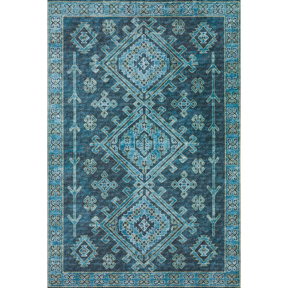 Brisbane BR2 Navy 8 x 10 Rug