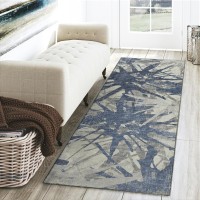 Brisbane BR6 Cobalt 23 x 76 Runner Rug