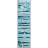 Brisbane BR4 Sky 23 x 76 Runner Rug