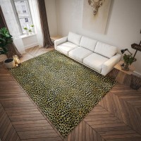 Akina AK2 Gold 8 x 8 Round Rug