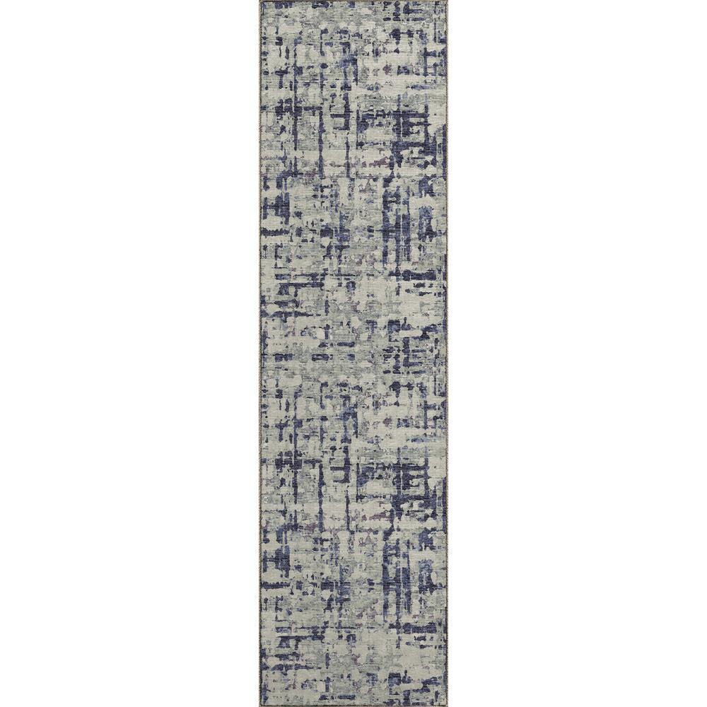 Brisbane BR5 Eggplant 23 x 76 Runner Rug