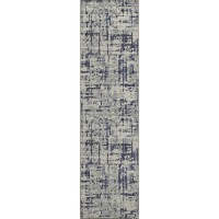 Brisbane BR5 Eggplant 23 x 76 Runner Rug