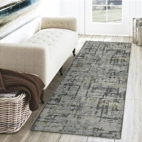 Brisbane BR5 Gold 23 x 76 Runner Rug