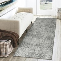 Brisbane BR3 Metal 23 x 76 Runner Rug