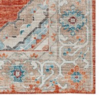 IndoorOutdoor Marbella MB1 Spice Washable 8 x 10 Rug