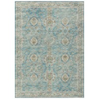 IndoorOutdoor Marbella MB5 Mediterranean Washable 8 x 10 Rug