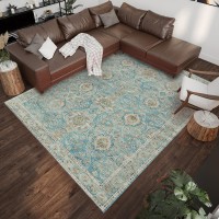 IndoorOutdoor Marbella MB5 Mediterranean Washable 8 x 10 Rug