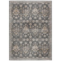 IndoorOutdoor Marbella MB4 Charcoal Washable 5 x 76 Rug