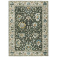 IndoorOutdoor Marbella MB6 Olive Washable 5 x 76 Rug