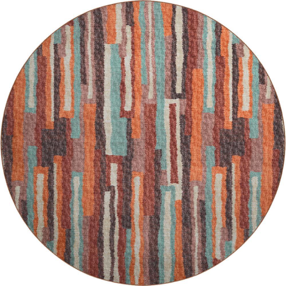 Brisbane BR7 Canyon 8 x 8 Round Rug