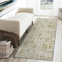 Brisbane BR5 Khaki 23 x 76 Runner Rug