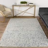 Zoe ZZ1 Navy 23 x 76 Runner Rug