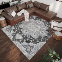 IndoorOutdoor Marbella MB3 Midnight Washable 5 x 76 Rug