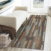 Brisbane BR7 Canyon 23 x 76 Runner Rug