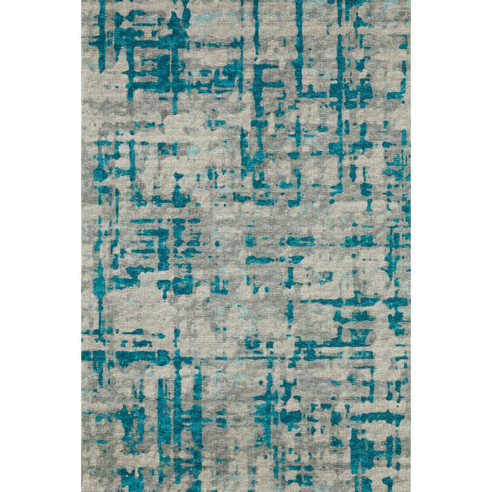 Brisbane BR5 Teal 5 x 76 Rug