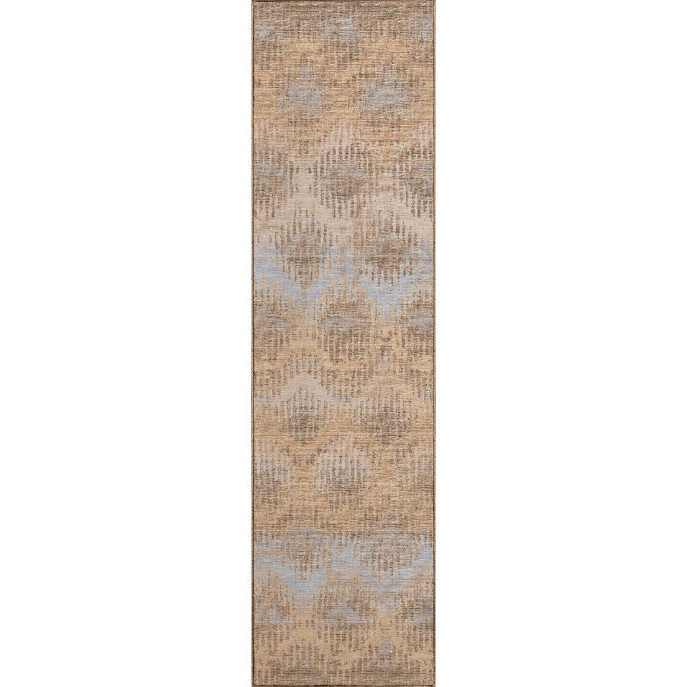 Brisbane BR9 Sandstone 23 x 76 Runner Rug