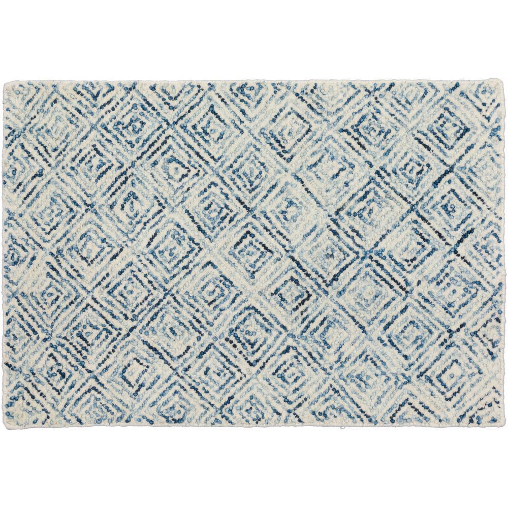 Zoe ZZ1 Navy 2 x 3 Rug