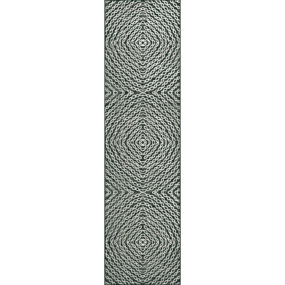 Brisbane BR3 Midnight 23 x 76 Runner Rug