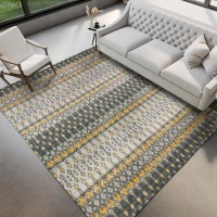 Brisbane BR1 Pewter 8 x 10 Rug